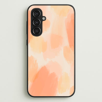 Orange Strokes  - Abstract Pattern Phone Case for Galaxy S23FE