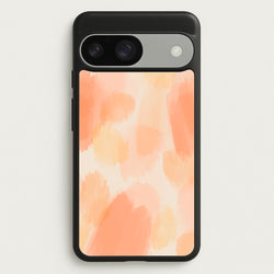 Orange Strokes  - Abstract Pattern Phone Case for Google Pixel 9 / 9 Pro