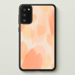 Orange Strokes  - Abstract Pattern Phone Case for Galaxy A41