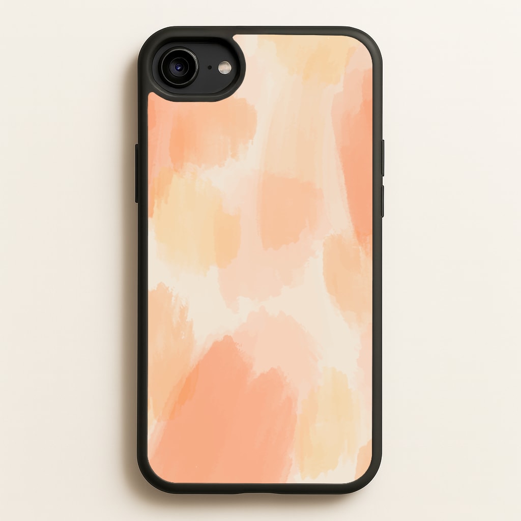 Orange Strokes  - Abstract Pattern Phone Case for iPhone 6 / 7 / 8 / SE