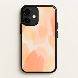 Orange Strokes  - Abstract Pattern Phone Case for iPhone 12 Mini
