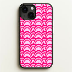 Purple Pink Abstract Pattern  - Abstract Pattern Phone Case for iPhone 13