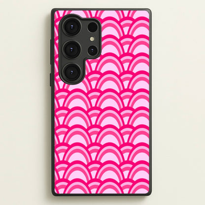 Purple Pink Abstract Pattern  - Abstract Pattern Phone Case for Galaxy S25 Ultra