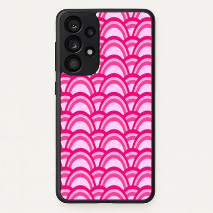 Purple Pink Abstract Pattern  - Abstract Pattern Phone Case for Galaxy A53