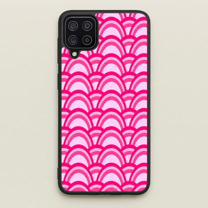 Purple Pink Abstract Pattern  - Abstract Pattern Phone Case for Galaxy A12