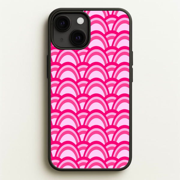 Purple Pink Abstract Pattern  - Abstract Pattern Phone Case for iPhone 13 Mini