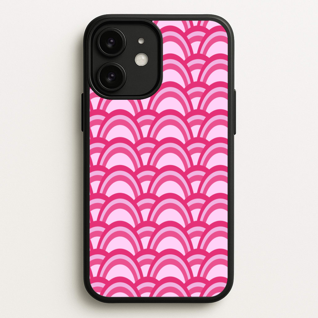 Purple Pink Abstract Pattern  - Abstract Pattern Phone Case for iPhone 11
