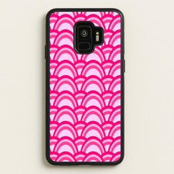 Purple Pink Abstract Pattern  - Abstract Pattern Phone Case for Galaxy S9