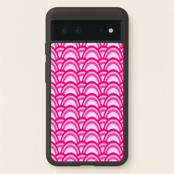 Purple Pink Abstract Pattern  - Abstract Pattern Phone Case for Google Pixel 6