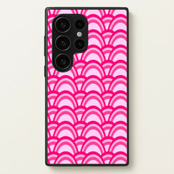 Purple Pink Abstract Pattern  - Abstract Pattern Phone Case for Galaxy S24 Ultra