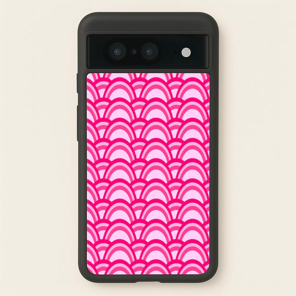 Purple Pink Abstract Pattern  - Abstract Pattern Phone Case for Google Pixel 8