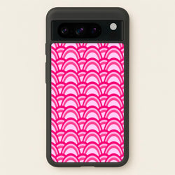 Purple Pink Abstract Pattern  - Abstract Pattern Phone Case for Google Pixel 8 Pro