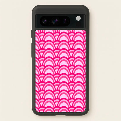 Purple Pink Abstract Pattern  - Abstract Pattern Phone Case for Google Pixel 8 Pro