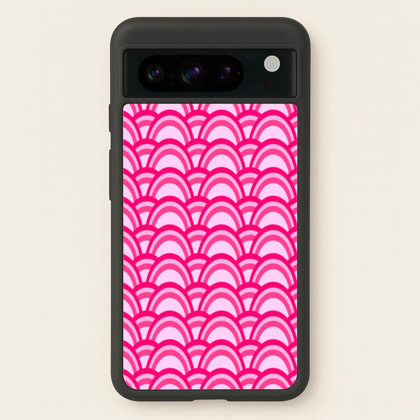 Purple Pink Abstract Pattern  - Abstract Pattern Phone Case for Google Pixel 8 Pro