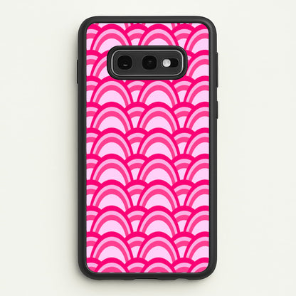 Purple Pink Abstract Pattern  - Abstract Pattern Phone Case for Galaxy S10e