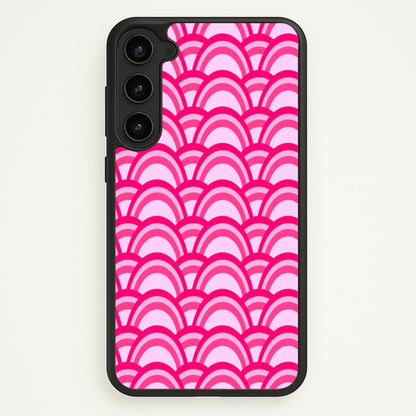 Purple Pink Abstract Pattern  - Abstract Pattern Phone Case for Galaxy S23