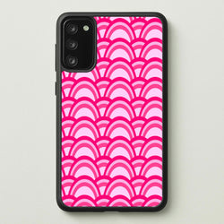 Purple Pink Abstract Pattern  - Abstract Pattern Phone Case for Galaxy S20FE