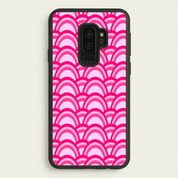 Purple Pink Abstract Pattern  - Abstract Pattern Phone Case for Galaxy S9 Plus