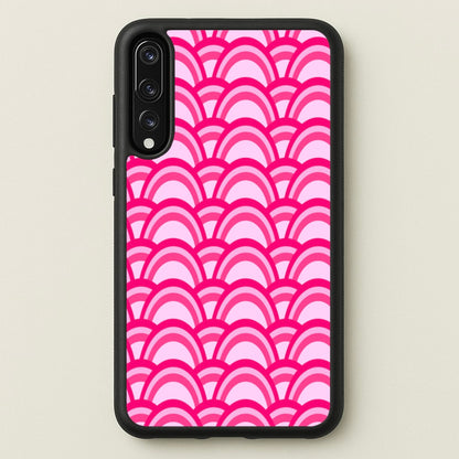 Purple Pink Abstract Pattern  - Abstract Pattern Phone Case for Huawei P20 Pro