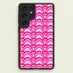 Purple Pink Abstract Pattern  - Abstract Pattern Phone Case for Galaxy S22 Ultra