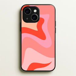 Abstract Pink And Purple  - Abstract Pattern Phone Case for iPhone 14