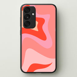 Abstract Pink And Purple  - Abstract Pattern Phone Case for Galaxy A35