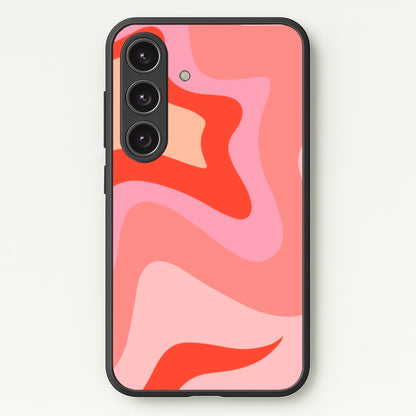 Abstract Pink And Purple  - Abstract Pattern Phone Case for Galaxy S25 Plus