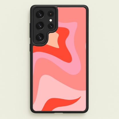 Abstract Pink And Purple  - Abstract Pattern Phone Case for Galaxy S23 Ultra