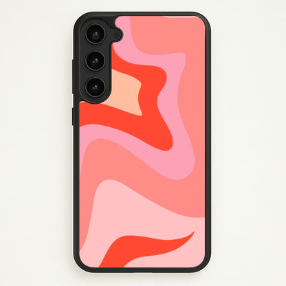Abstract Pink And Purple  - Abstract Pattern Phone Case for Galaxy S23