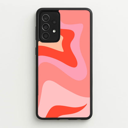 Abstract Pink And Purple  - Abstract Pattern Phone Case for Galaxy A52 / A52s
