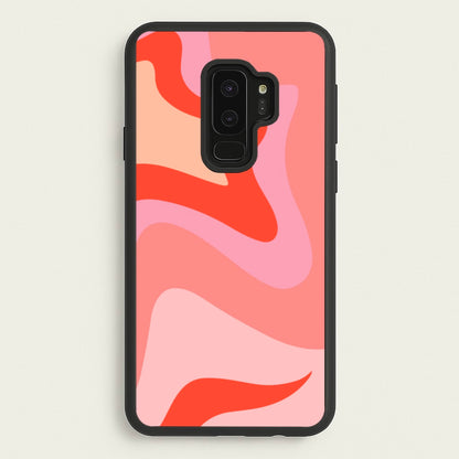Abstract Pink And Purple  - Abstract Pattern Phone Case for Galaxy S9 Plus