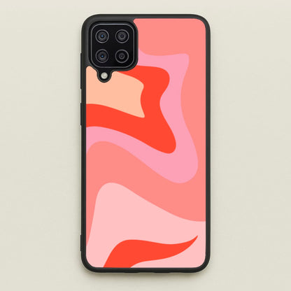 Abstract Pink And Purple  - Abstract Pattern Phone Case for Galaxy A12
