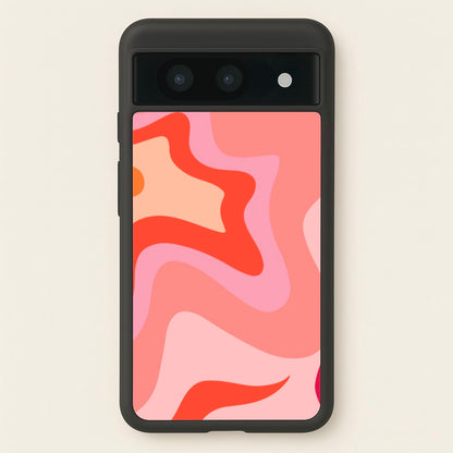 Abstract Pink And Purple  - Abstract Pattern Phone Case for Google Pixel 8a