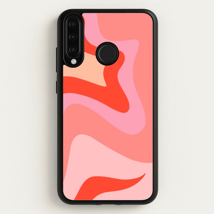 Abstract Pink And Purple  - Abstract Pattern Phone Case for Huawei P30 Lite