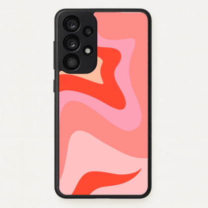 Abstract Pink And Purple  - Abstract Pattern Phone Case for Galaxy A53