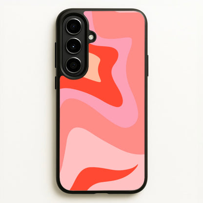 Abstract Pink And Purple  - Abstract Pattern Phone Case for Galaxy A56