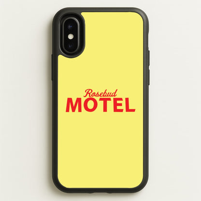 Rosebud Motel  - Schitt's Creek Phone Case for iPhone X / XS