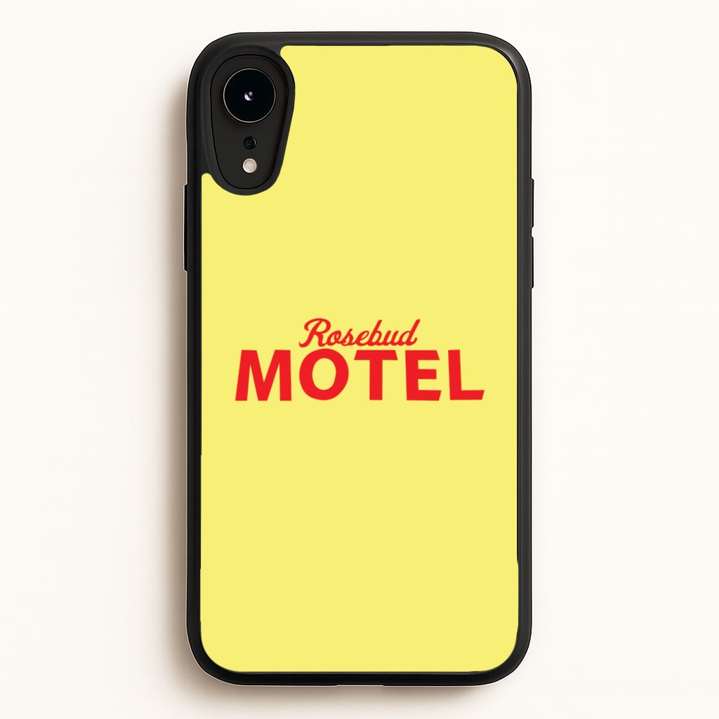 Rosebud Motel  - Schitt's Creek Phone Case for iPhone XR