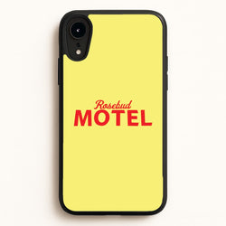 Rosebud Motel  - Schitt's Creek Phone Case for iPhone XR