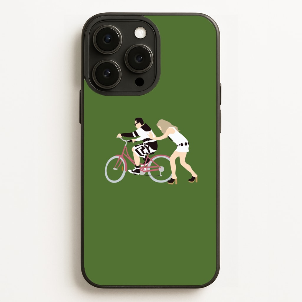 David Riding A Bike Phone Case