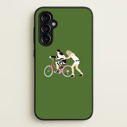 David Riding A Bike  - Schitt's Creek Phone Case for Galaxy A54