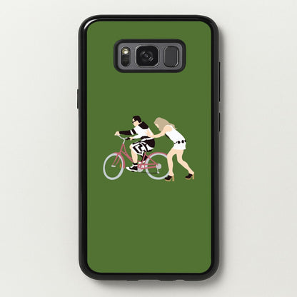 David Riding A Bike  - Schitt's Creek Phone Case for Galaxy S8 Plus