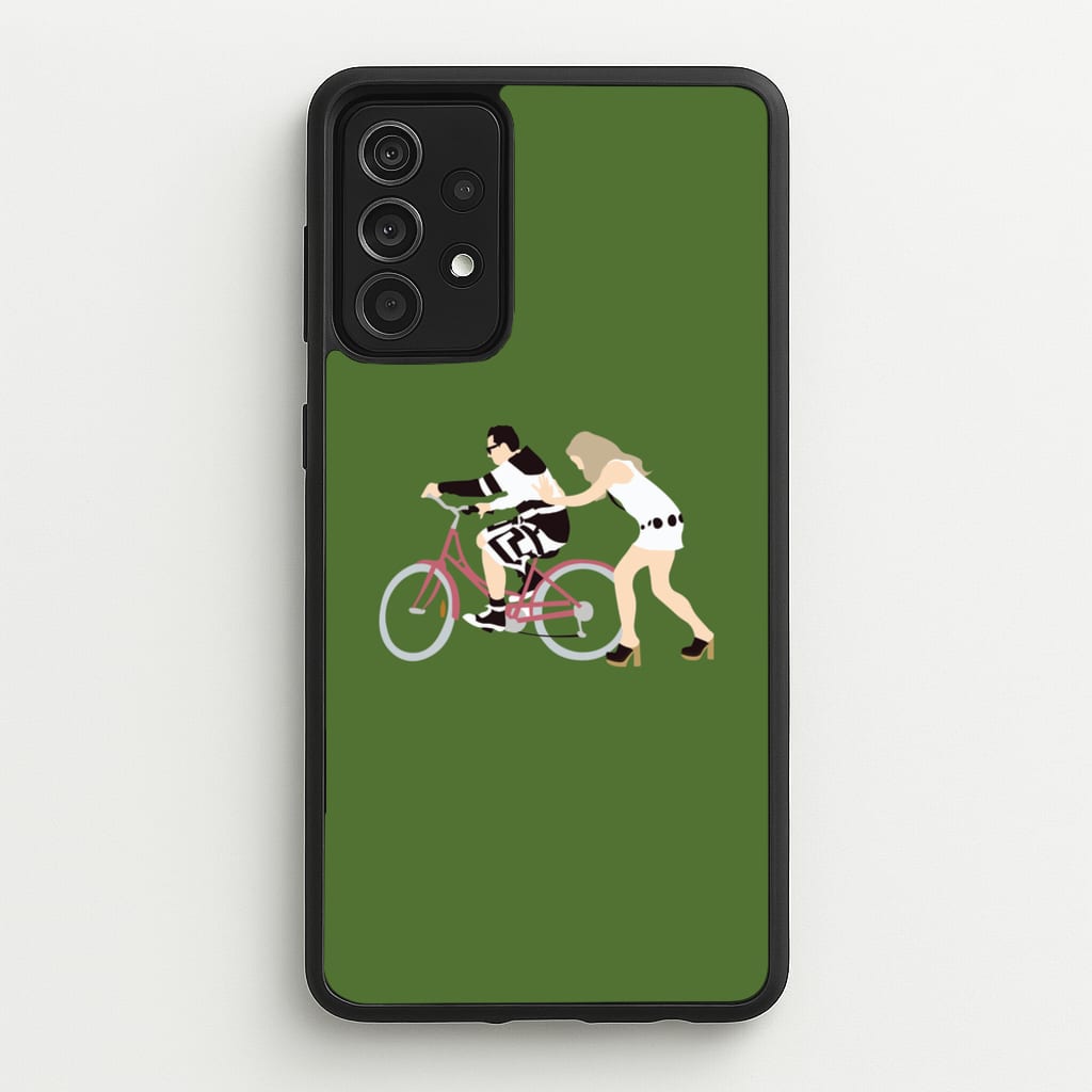 David Riding A Bike  - Schitt's Creek Phone Case for Galaxy A52 / A52s