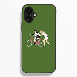 David Riding A Bike Phone Case