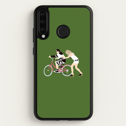David Riding A Bike  - Schitt's Creek Phone Case for Huawei P30 Lite