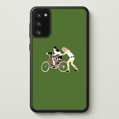 David Riding A Bike  - Schitt's Creek Phone Case for Galaxy A41