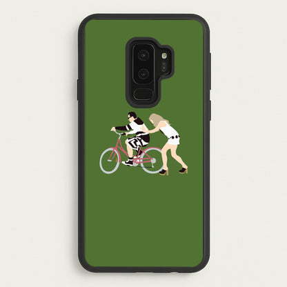 David Riding A Bike  - Schitt's Creek Phone Case for Galaxy S9 Plus
