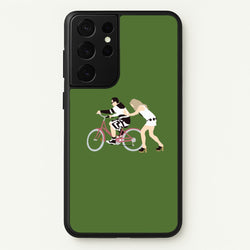 David Riding A Bike  - Schitt's Creek Phone Case for Galaxy S21 Ultra