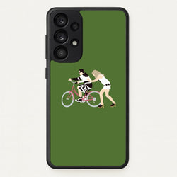 David Riding A Bike  - Schitt's Creek Phone Case for Galaxy A53