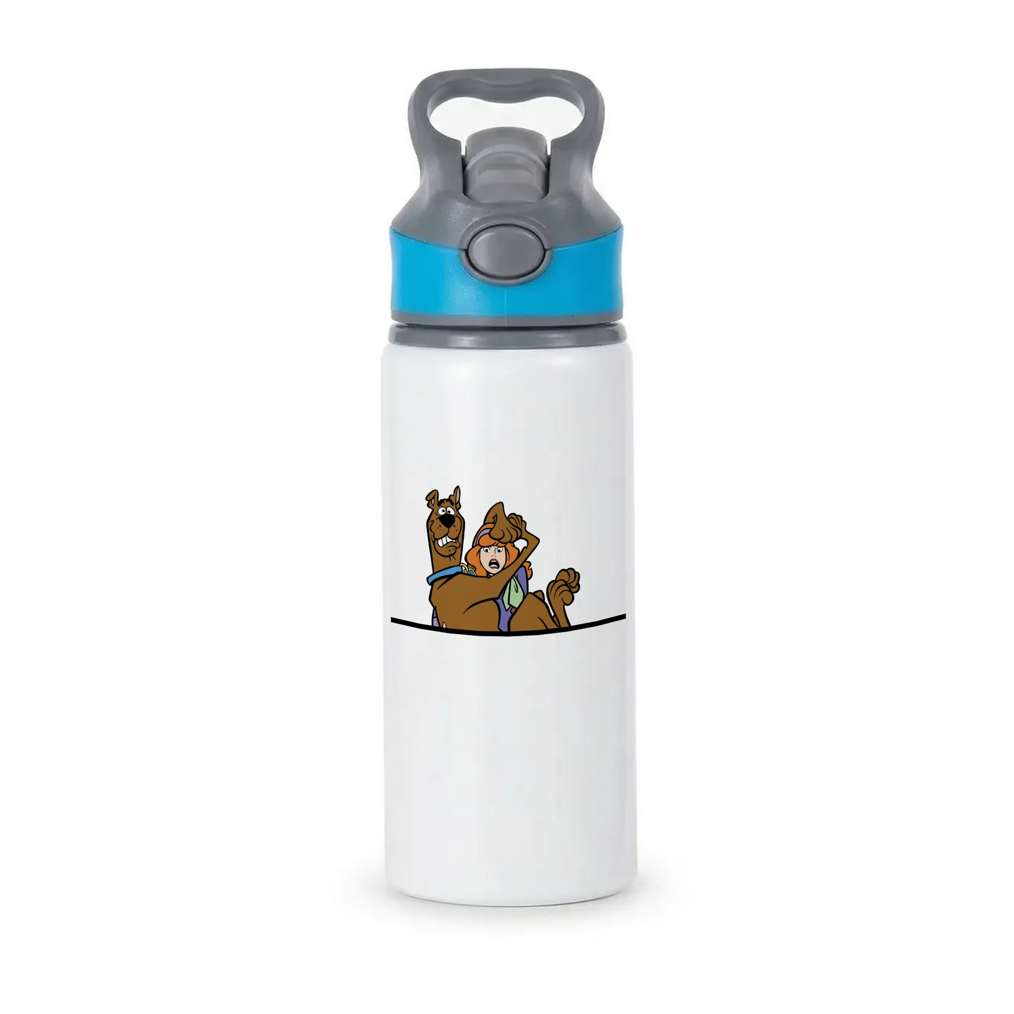 Scared - Scoob Active Water Bottle - Blue